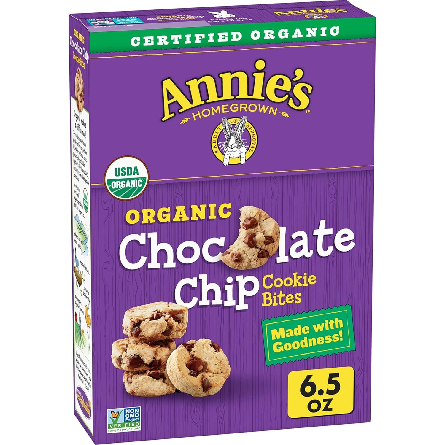 Annie’s Chocolate Chip Organic Cookie Bites, 6.5 oz