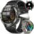 Smart Watch for Men Fitness Tracker: Bluetooth Waterproof Make Answer Call Digital Mens Watches Running Smartwatch for Android Phones iPhone Samsung Compatible Step Pedometer Sleep Heart Rate Monitor