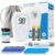 Blood Glucose Monitor Kit, Blood Sugar Testing kit with 50 Blood Sugar Test Strips, 50 Lancets, Blood Glucose Meter for Medical Accuracy, 5-Second Test Meter Glucometer Kit for Diabetes Testing